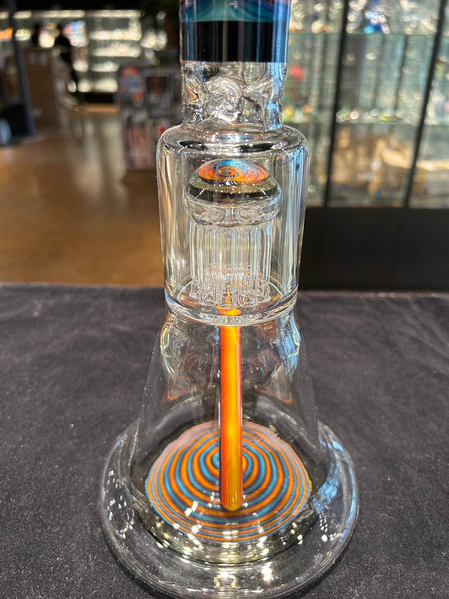 Hedman Headies Worked Beaker with Tree Perc