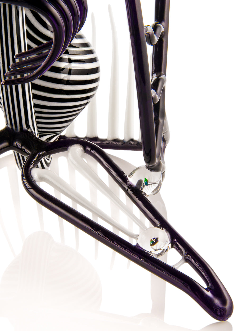 Black and White Angler Fish (Champs Flame-Off 1st Place Winner 2010) by Buck Glass