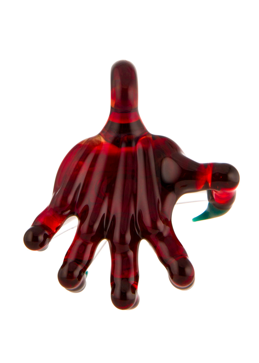 Opal Pendant in Red and Aqua by Curtis Claw