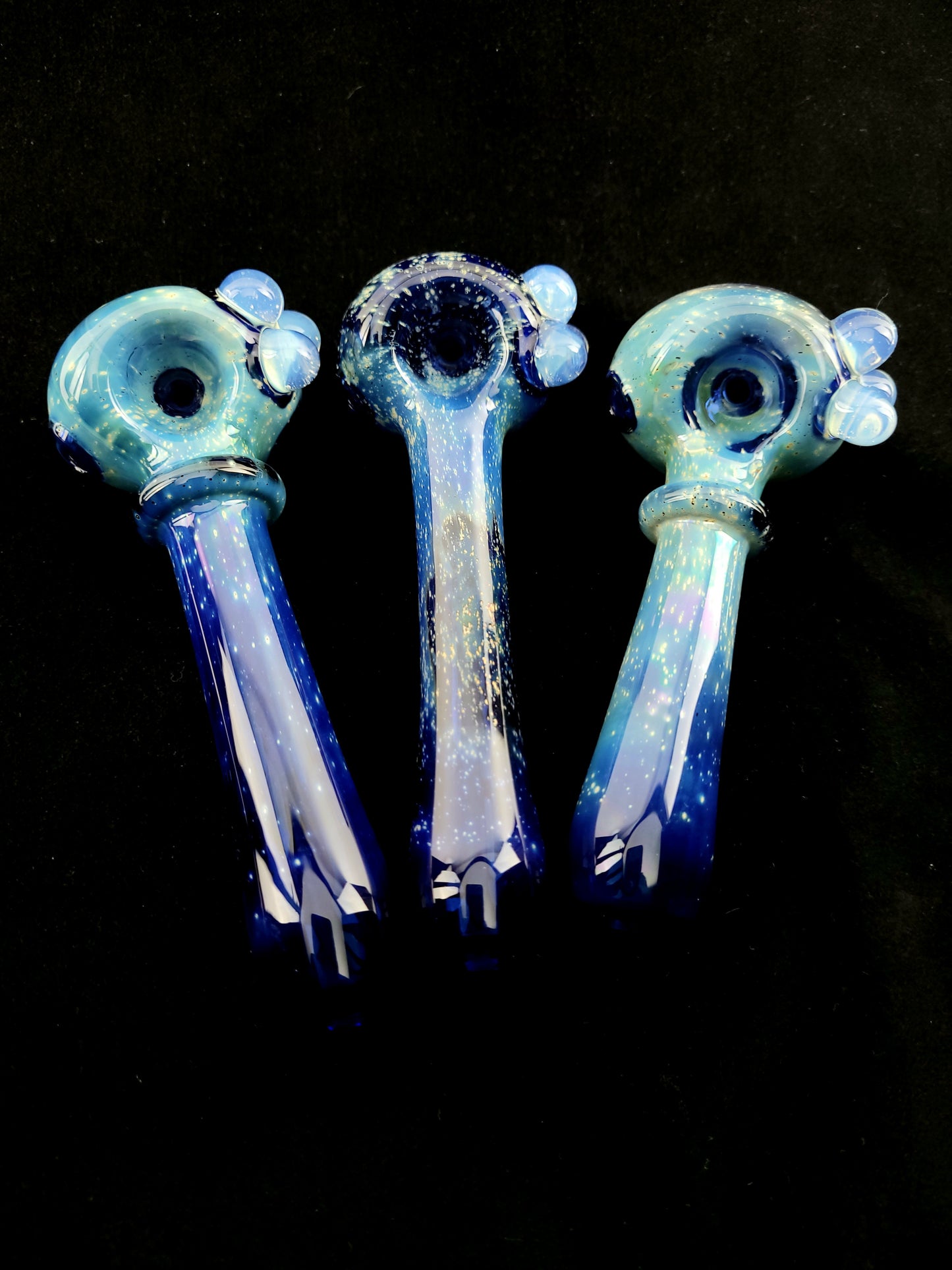 Raya Glass Spoon (Moonstone Dots)