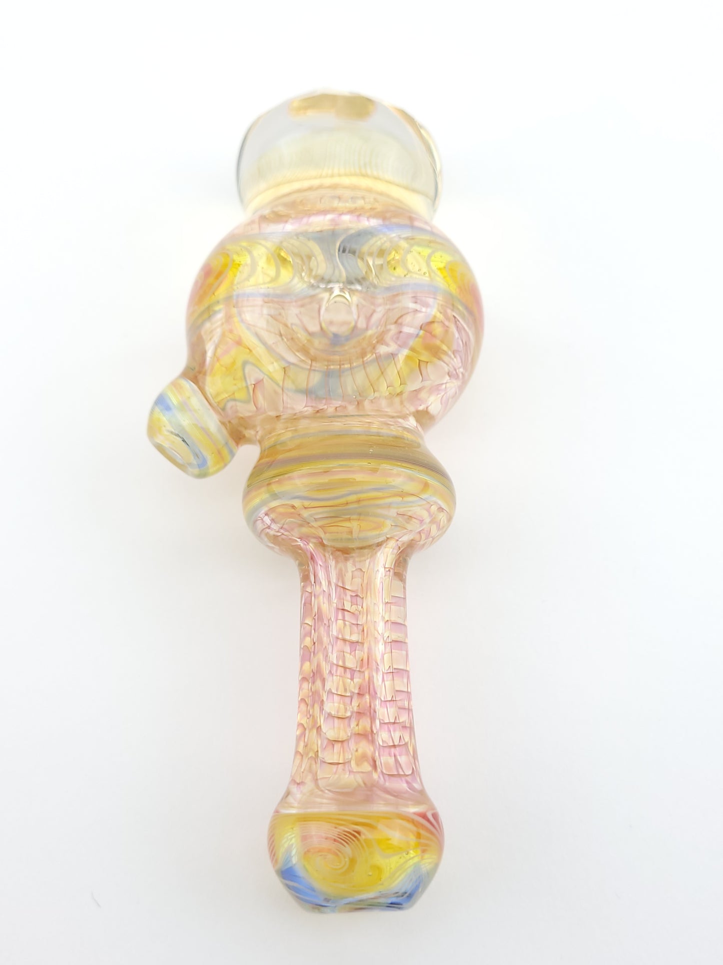 Cowboy Glass Faceted Spoon HP