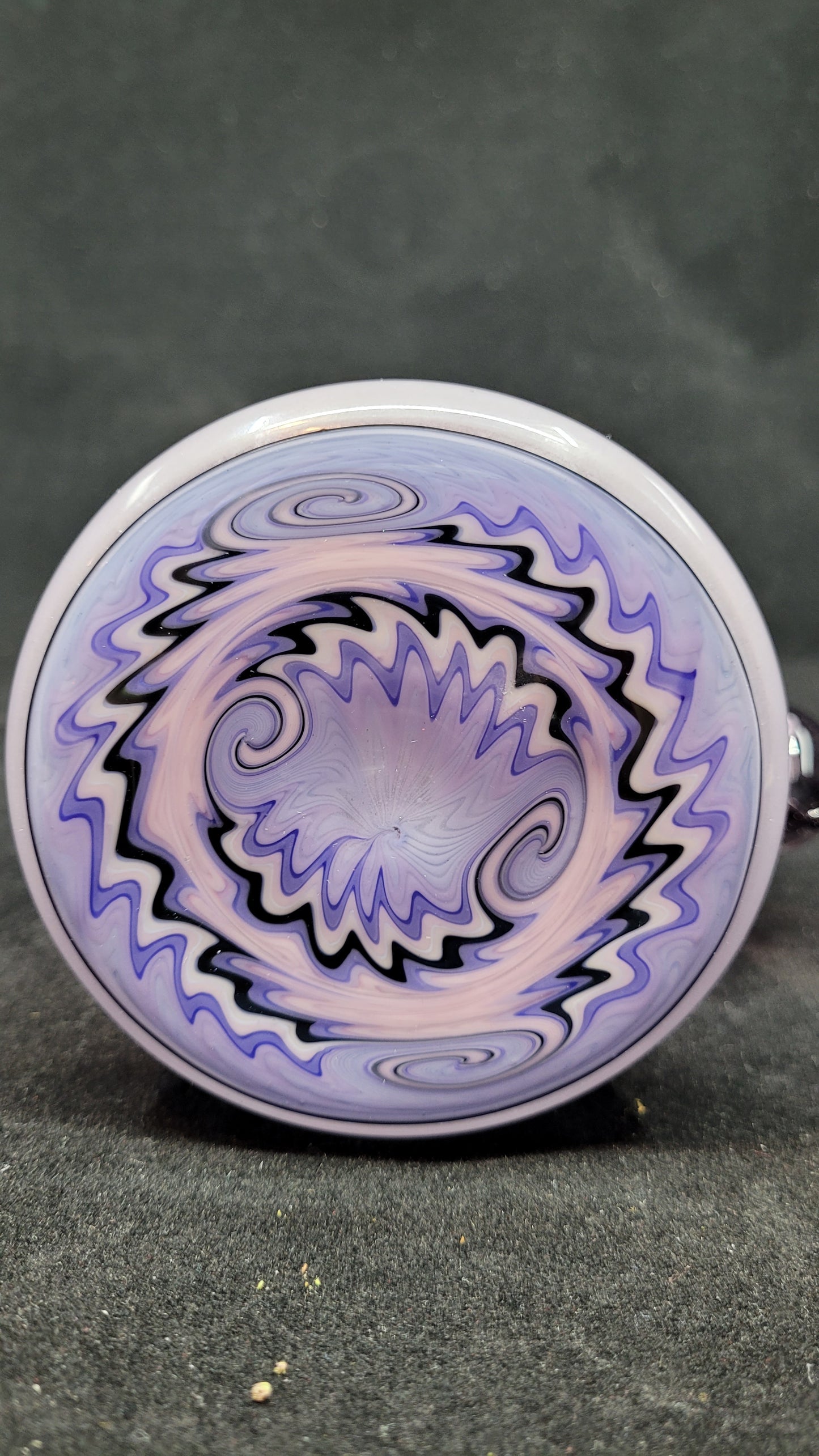 14mm Orchid Rig by Blossom Glass