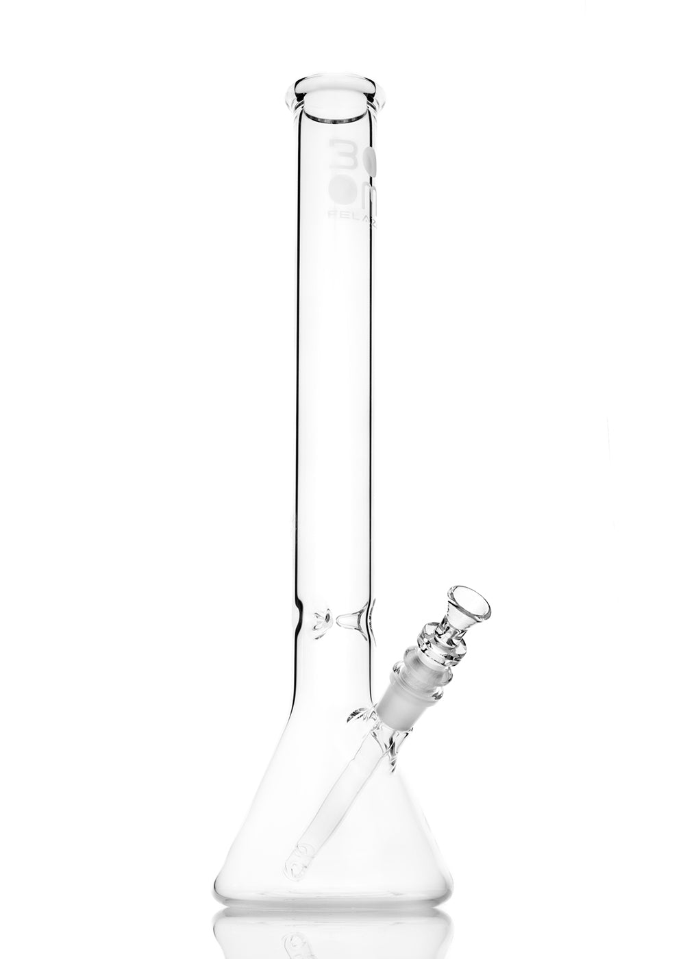 Boom Felazi 45mm Beaker 18 Inch Tube in Clear