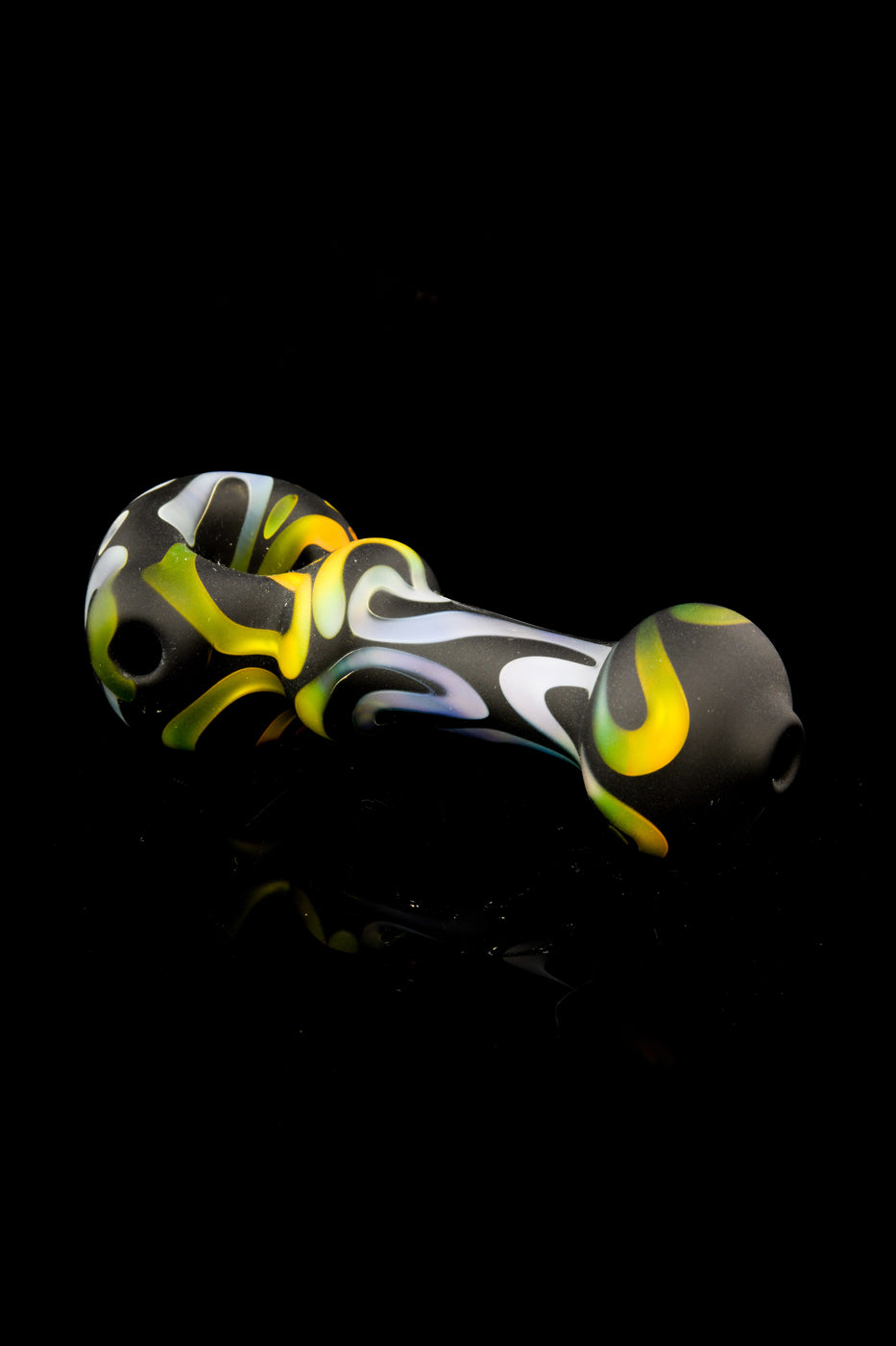 Frosted Full Color Spoon in Black by Willow and Quinn