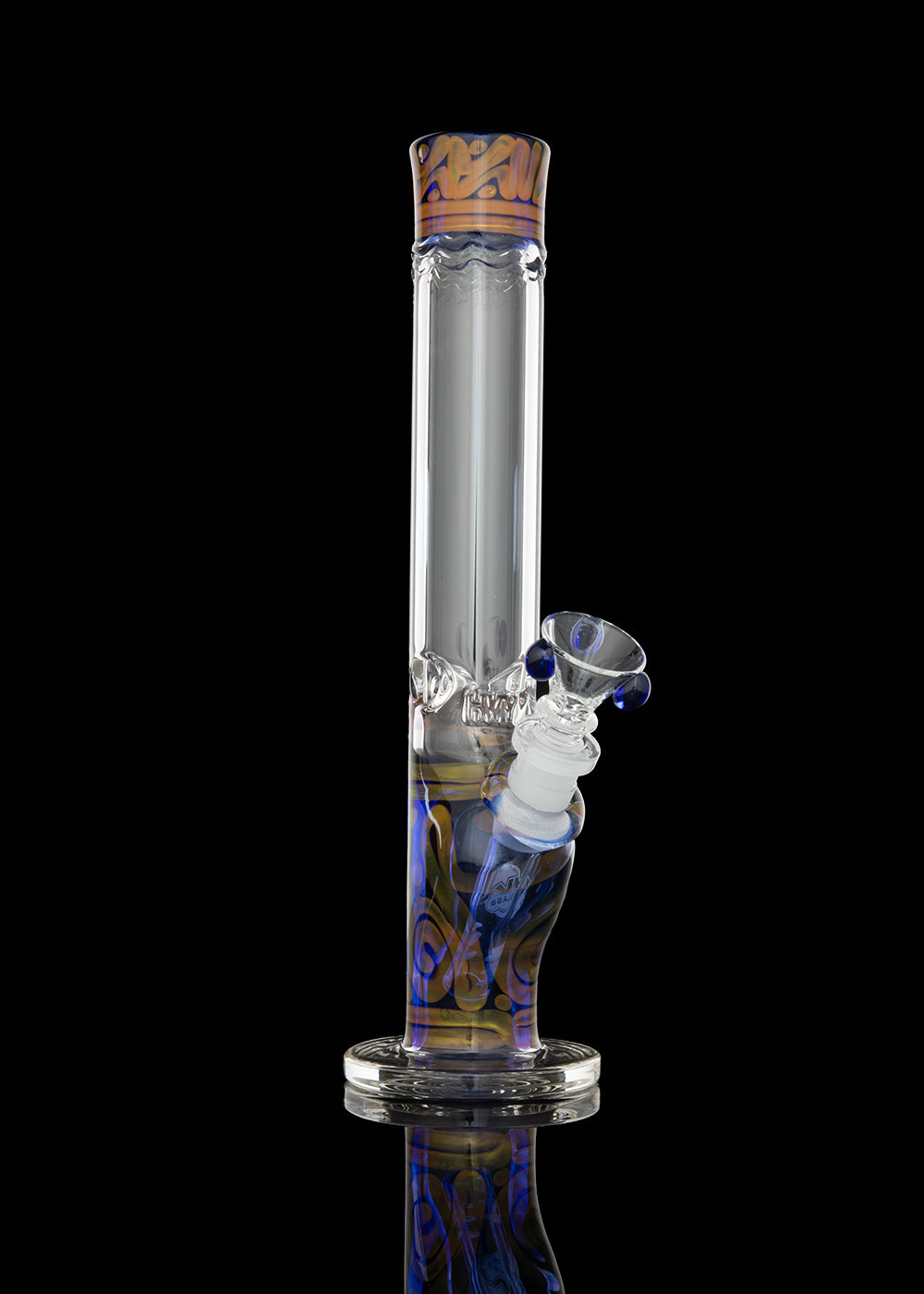 HVY 38mm Straight Gold Cobalt Coiled Tube