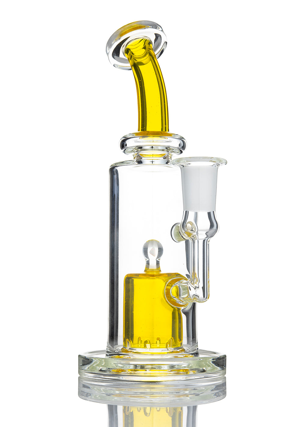 Opal top Perc Vapor Bubbler in CFL Terps by Michael Downs (Mike D Glass)
