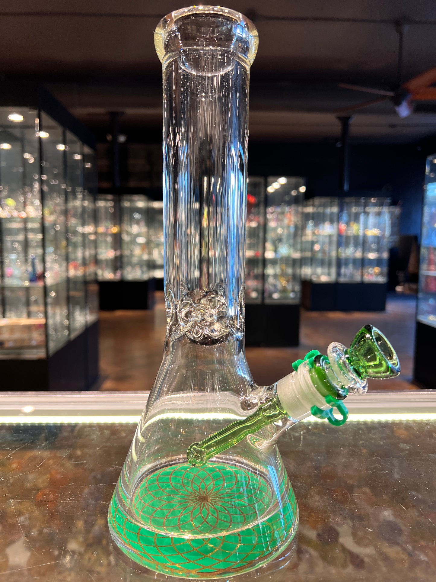 12" 9MM Beaker with Matching Diffuser and Bowl (Color Options)