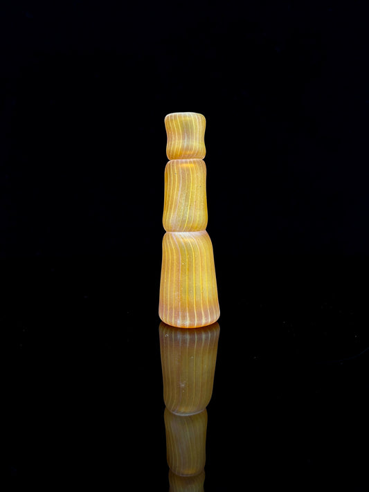 Sandblasted Bamboo Style Chillum