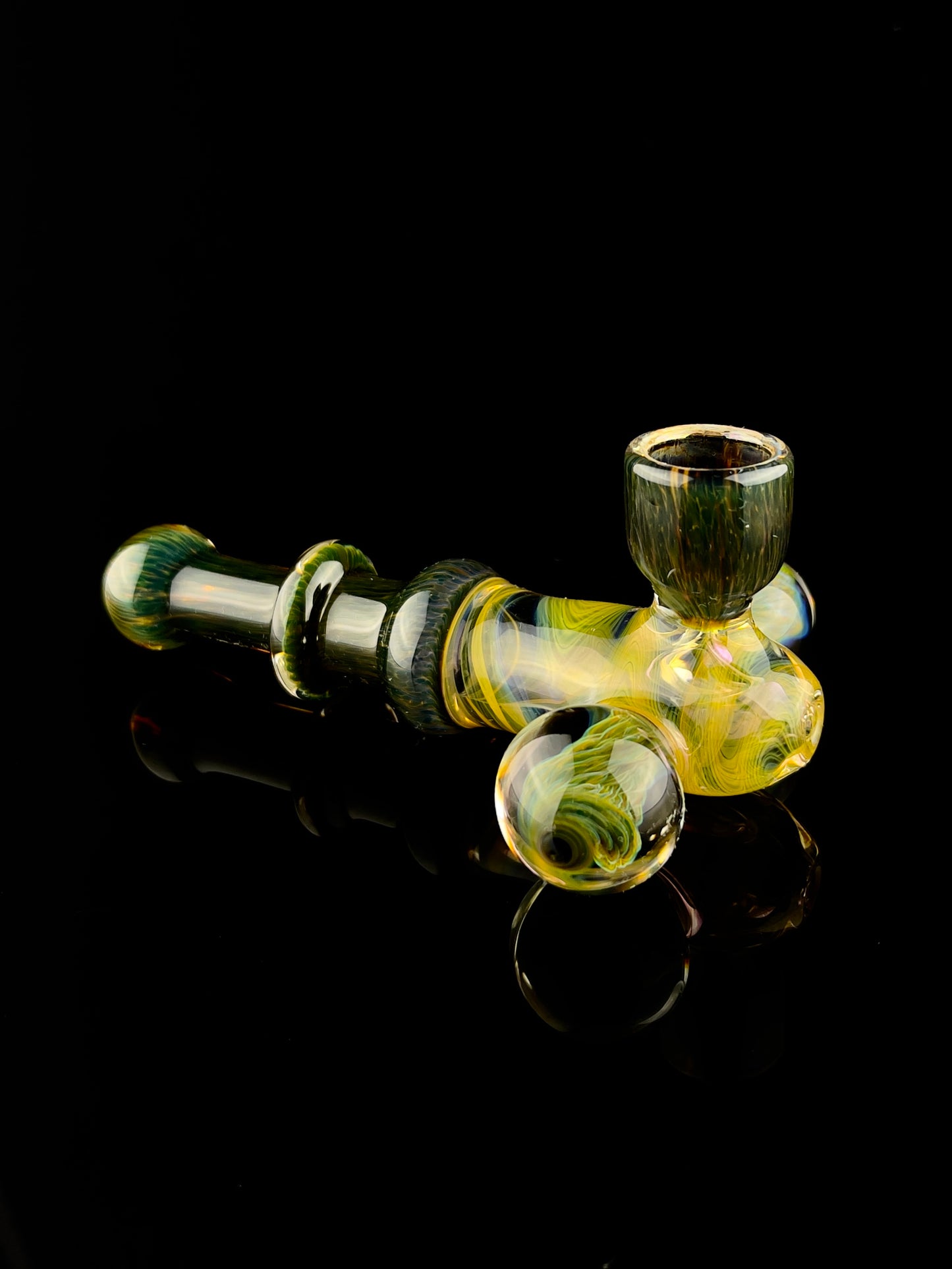 GoodHome Glass Peace Pipe 3 Section