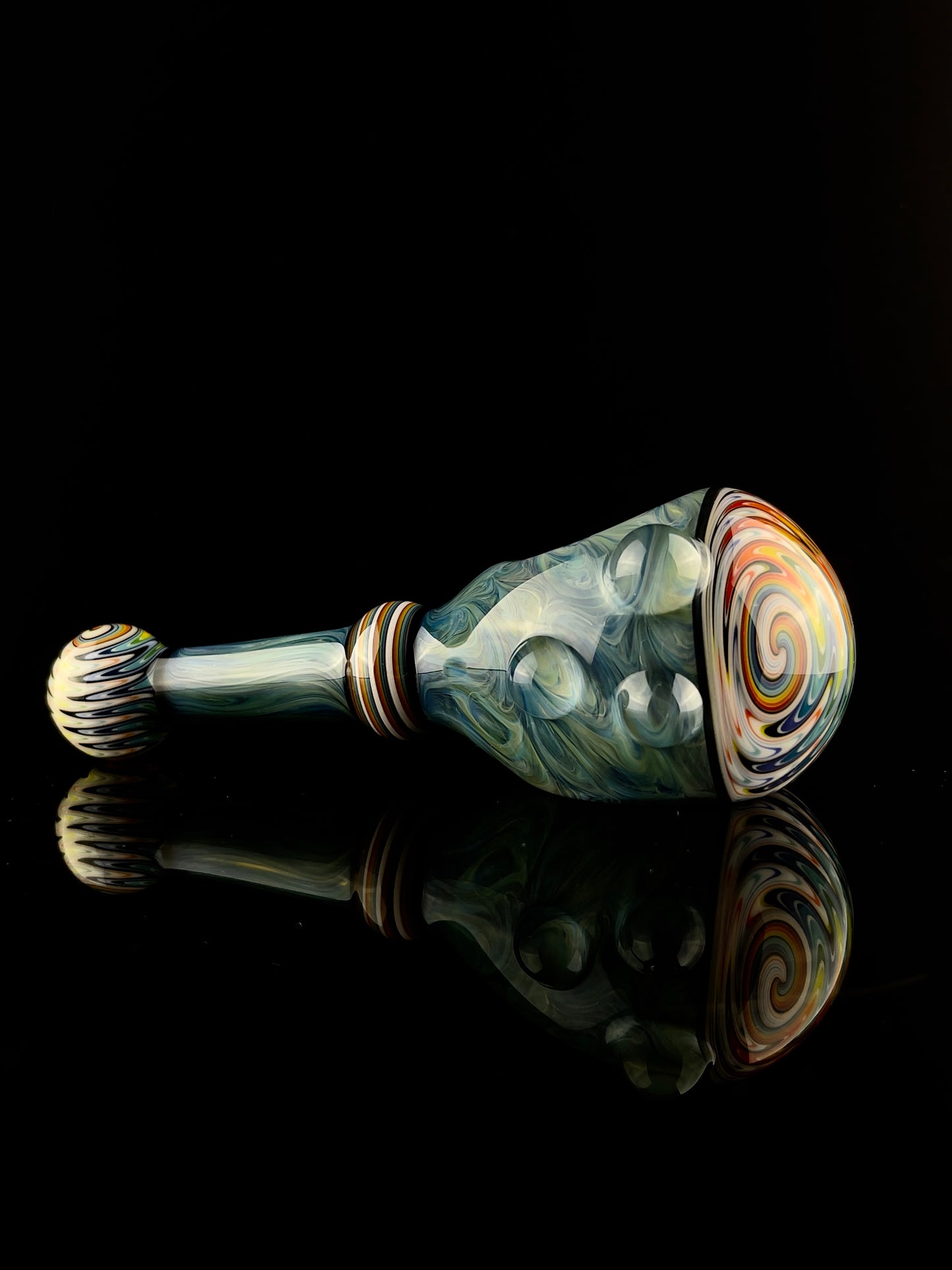 Mercurius Glass Worked spoon
