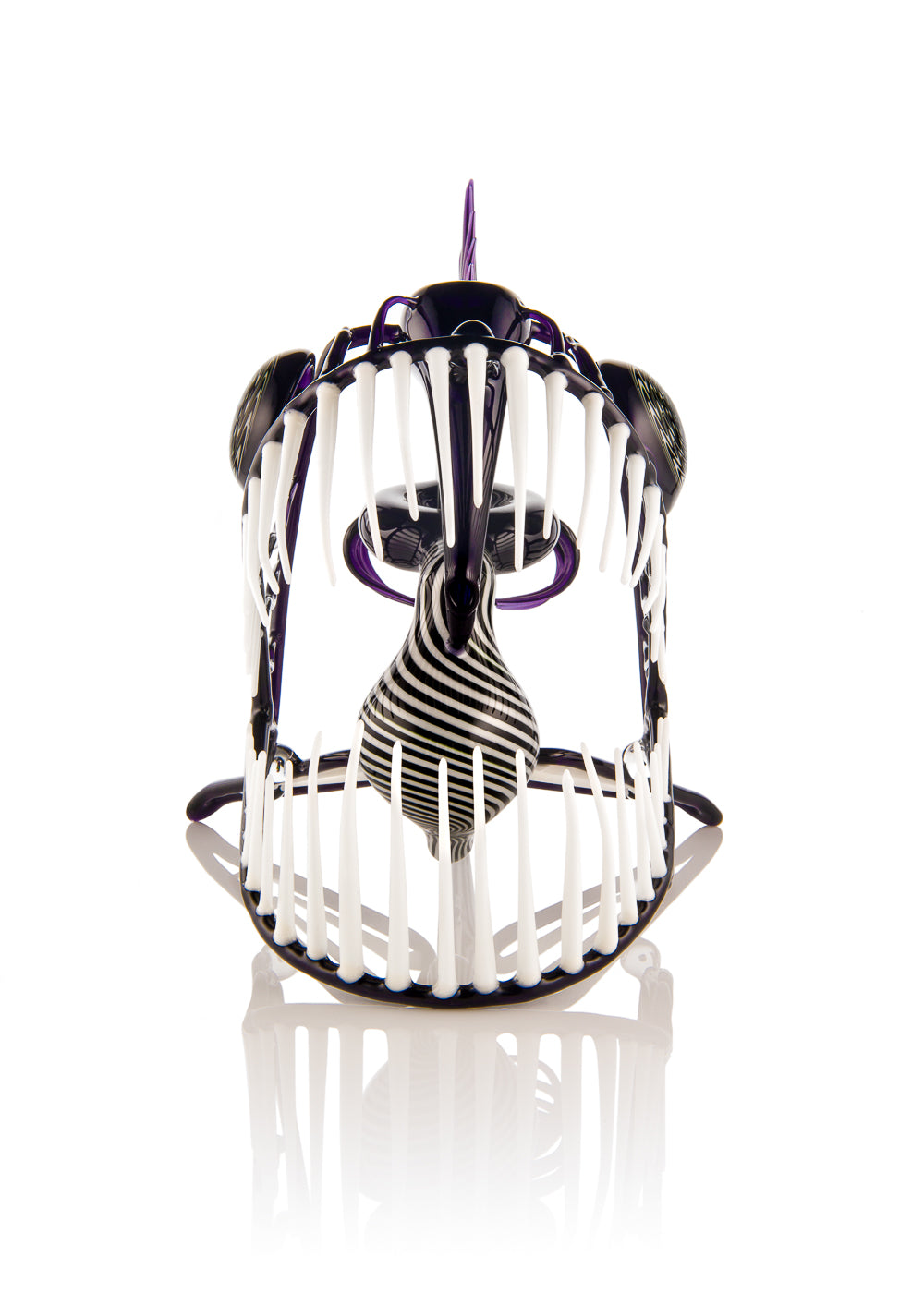 Black and White Angler Fish (Champs Flame-Off 1st Place Winner 2010) by Buck Glass