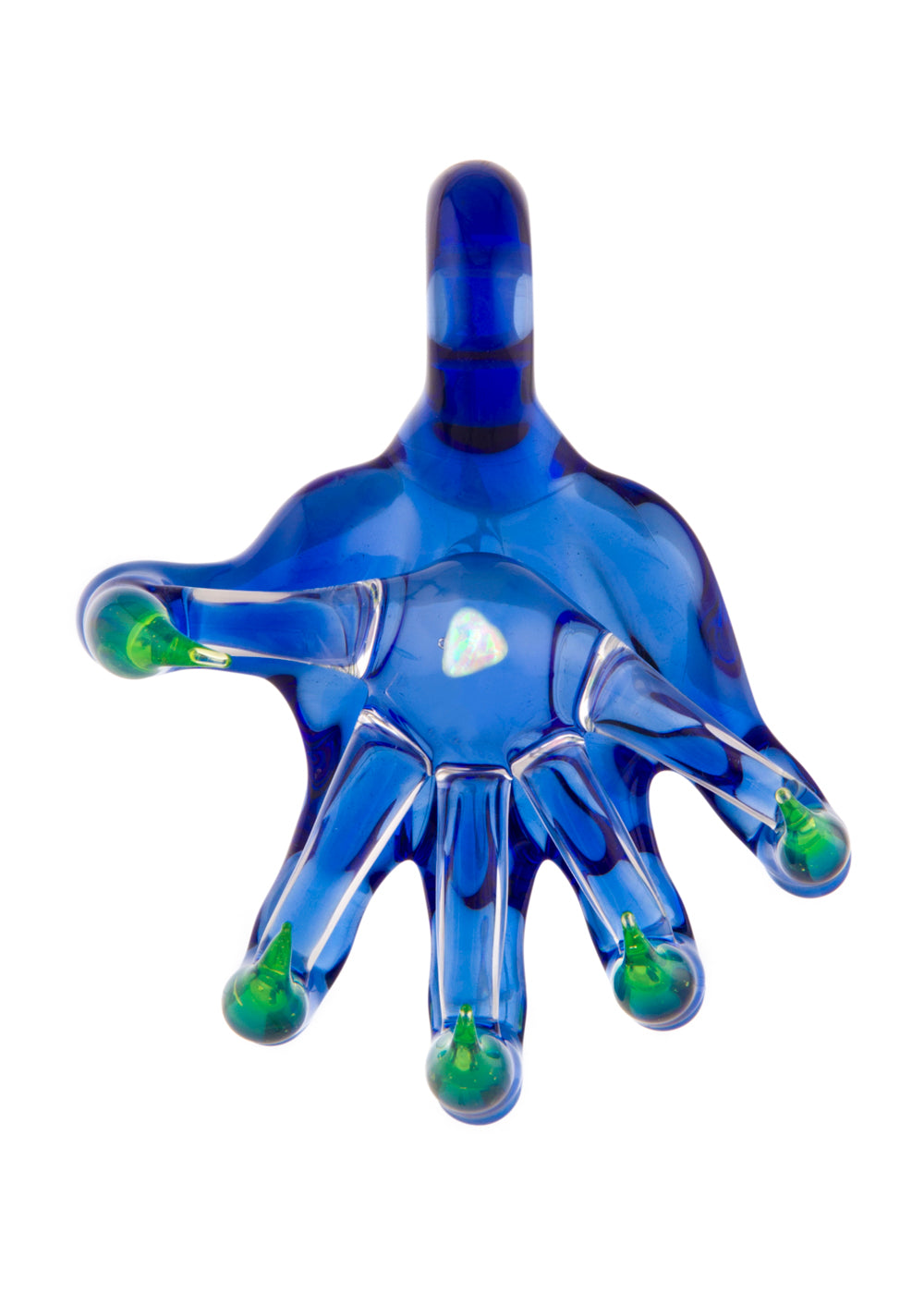 Opal Claw Pendant in Blue Rain and Slyme by Curtis Claw