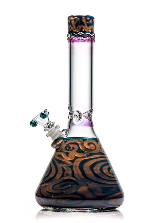 HVY 38mm Beaker Gold Spruce Coiled Tube