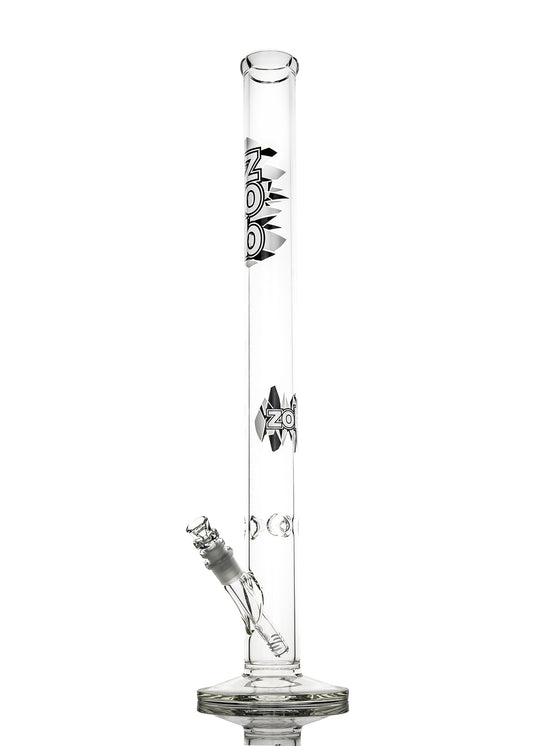 ZOB 24" Straight with White and Back Designer Logo Tube