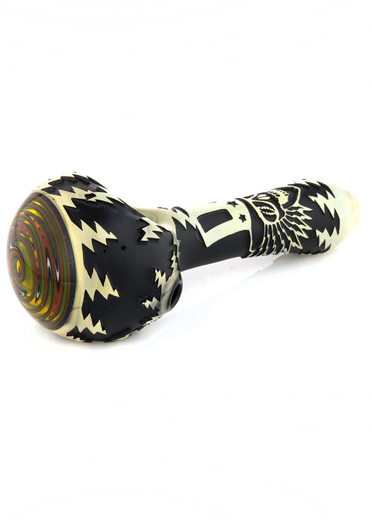 Grateful Dead Color Tubing Wig Wag Spoon #6 by Liberty 503