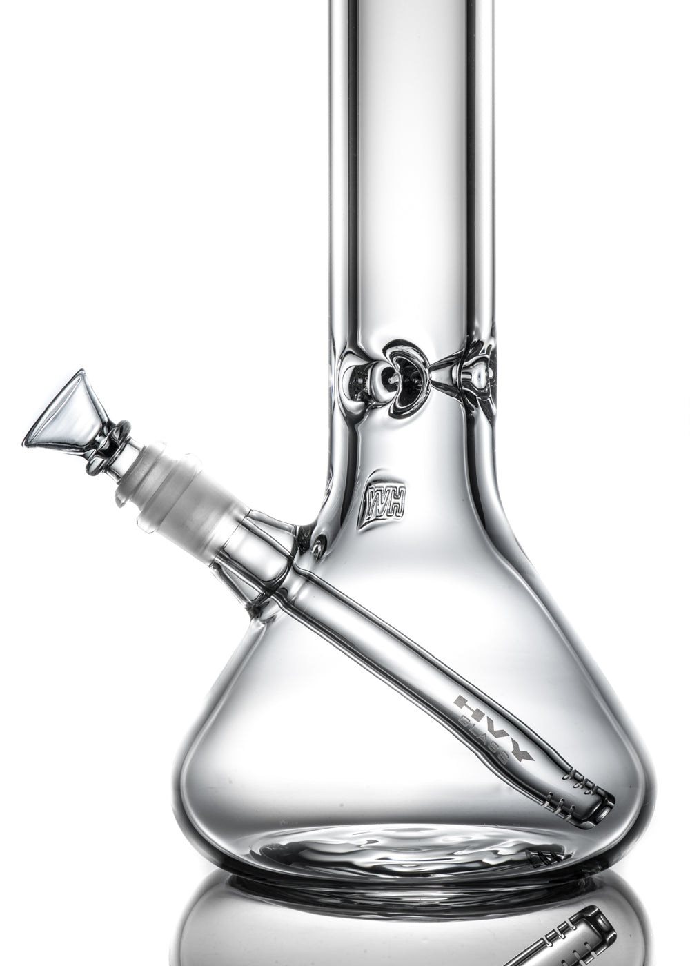 HVY 20" Beaker with Ground Joint on 50mm Tube