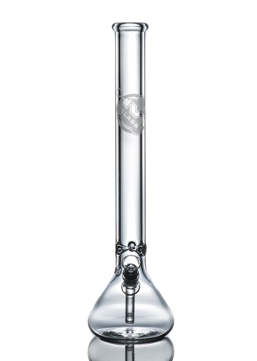 HVY 20" Beaker with Ground Joint on 50mm Tube