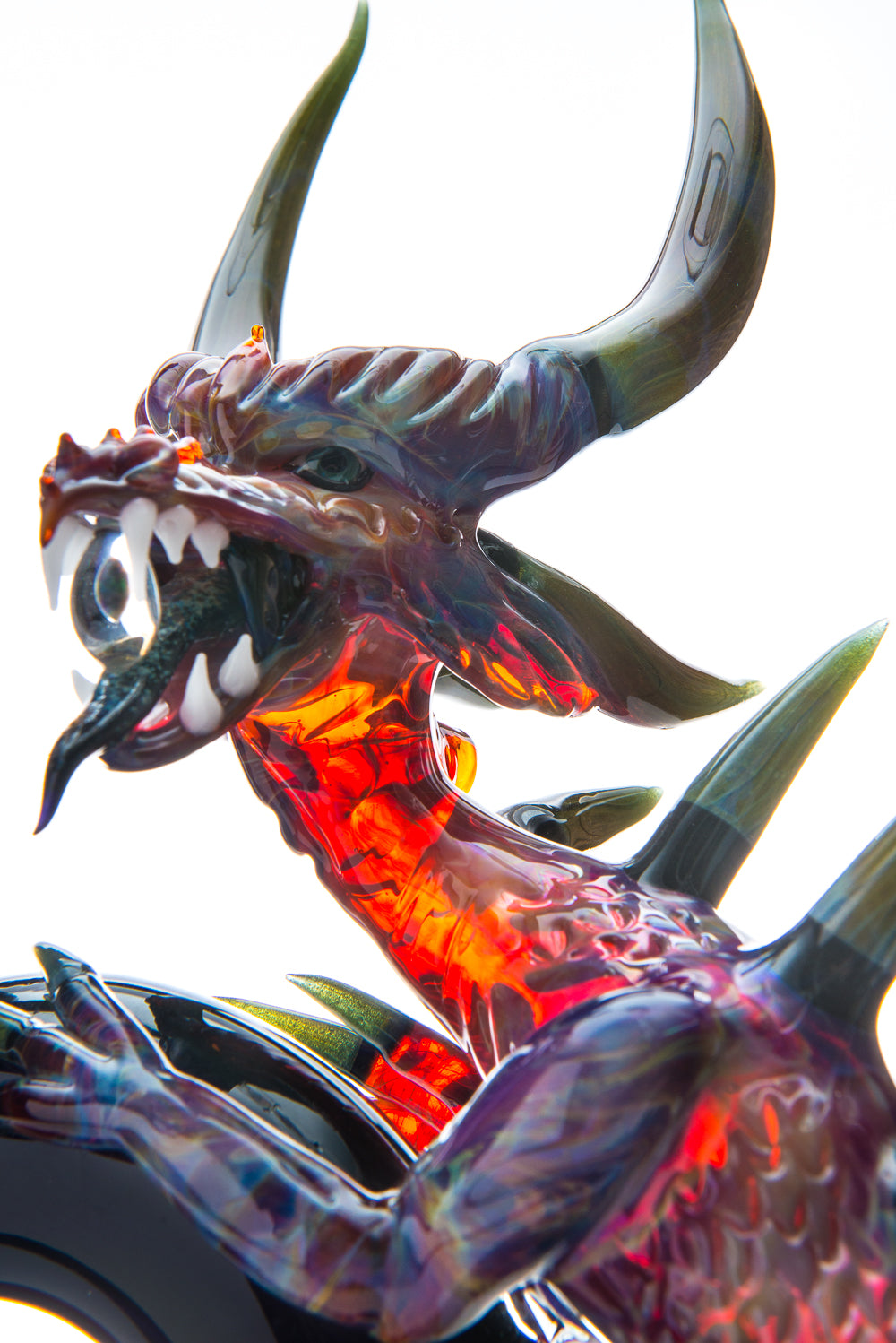 Framed Dragon Collaboration by Darby Holm and Dellene Peralta