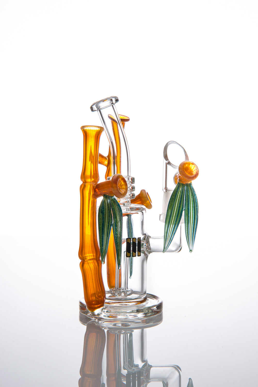 Ill Glass First Friday 50 Watt with Bamboo Shoots Collaboration with Darby Holm