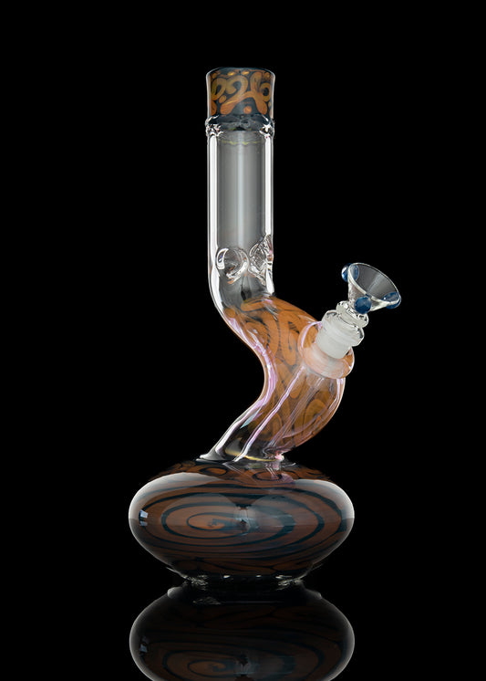 HVY 38mm Bent Neck Gold Spruce Coiled Color Tube